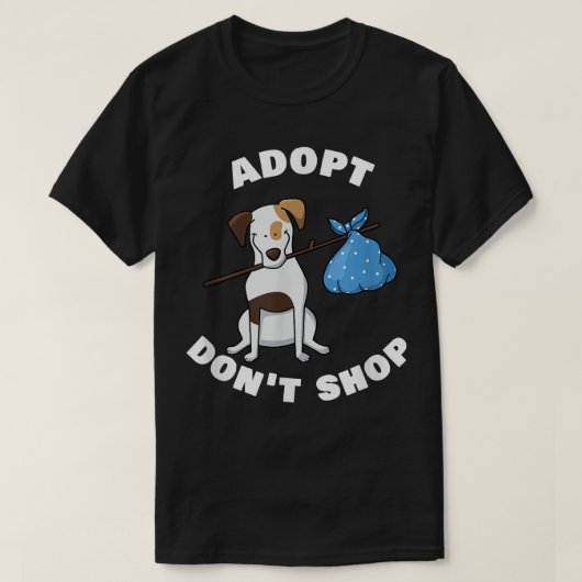 Pet Adoption for Dog Rescuers T-shirt (Design voorkant)