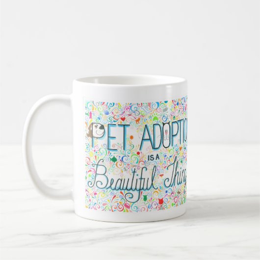 Pet Adoption is een mooie Mok. Koffiemok (Links)