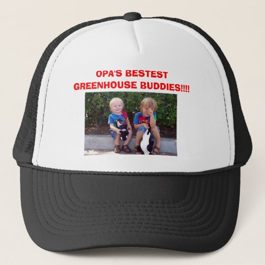 pet afbeelding, OPA'S BESTE GROENHUISBUDDIES!!!! (Voorkant)