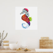 Pet afdrukken van pet poster (Keuken)
