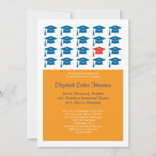 Pet Afstuderen Uitnodiging (Voorkant)