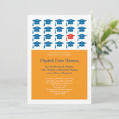 Pet Afstuderen Uitnodiging (Staand voorkant)