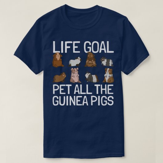 Pet All Guinee Pigs T-shirt (Design voorkant)