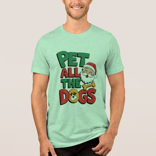 Pet All the Dogs T-Shirt (Voorkant)