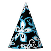PET ALOHA HAWAII (BLACK/BLUE) PARTIJ FEESTHOEDJES (Links)