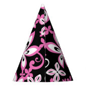 PET ALOHA HAWAII (BLACK/PINK) PARTIJ FEESTHOEDJES (Achterkant)