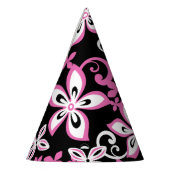 PET ALOHA HAWAII (BLACK/PINK) PARTIJ FEESTHOEDJES (Links)