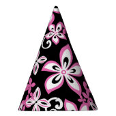 PET ALOHA HAWAII (BLACK/PINK) PARTIJ FEESTHOEDJES (Rechts)