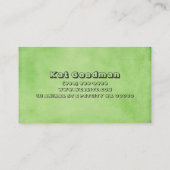 Pet Animal Adoption Centre Shelter Visitekaartje (Achterkant)