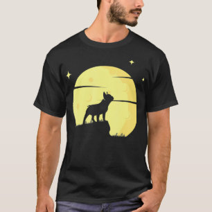 Pet Animal Moon Frenchie Dog Eigenaar Gift French T-shirt