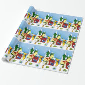Pet Animals houden van kerstpapier Cadeaupapier (Uitgerold)