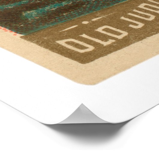 Pet Anson Baseball Kaart 1888 Poster (Hoek)