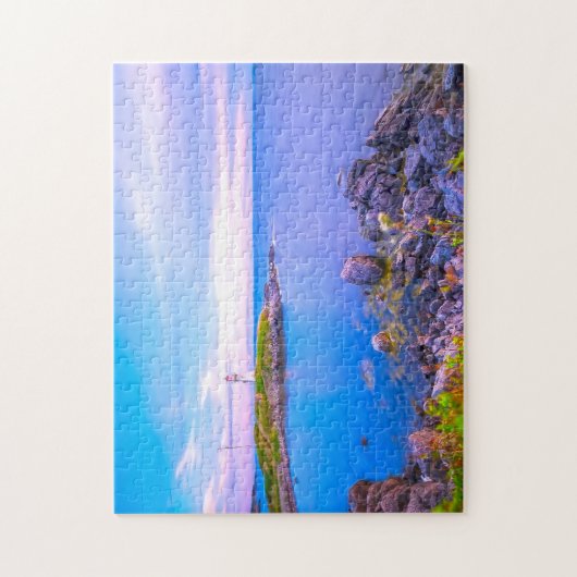 Pet Auget vuurtoren Nova Scotia Legpuzzel (Verticaal)