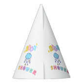 Pet baby shower partij feesthoedjes (Achterkant)