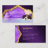 Pet Bakery-Visitekaartjes Visitekaartje (Voorkant / Achterkant)