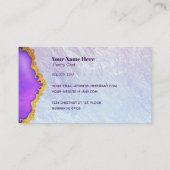 Pet Bakery-Visitekaartjes Visitekaartje (Achterkant)