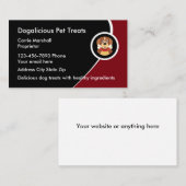 Pet behandelt Visitekaartjes (Voorkant / Achterkant)