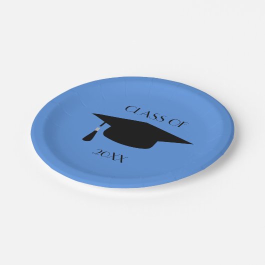 Pet bewerkbaar Afstuderen Papieren Bordje (Gekanteld)