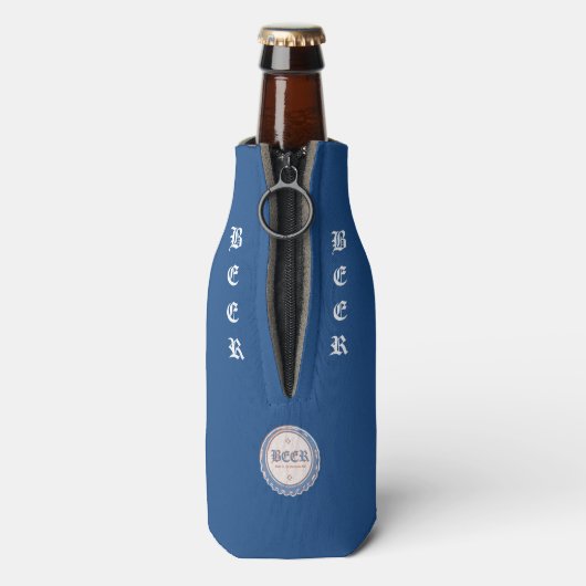 Pet Bier/Wit Flesjeskoeler (Fles Achterkant)