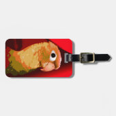 Pet Bird Green Cheek Conure Parakeet Owner Parrot Bagagelabel (Voorkant horizontaal)