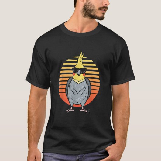 Pet Bird Parrot Cockatiel T-shirt (Voorkant)