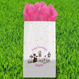 Pet Birthday Dog Celebration | Roze Klein Cadeauzakje