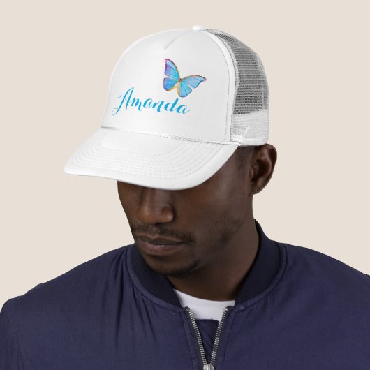 Pet Blauwe vlinder personaliseren (In situ)