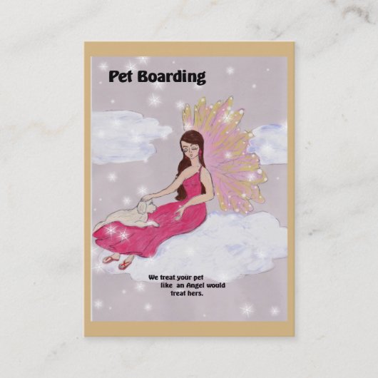 Pet Boarding Visitekaartje (Voorkant)