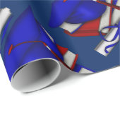 Pet boeken en diploma op de dag van afstuderen cadeaupapier (Rol Hoek)