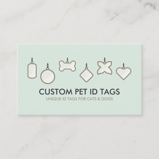 Pet Boutique Collar Leash label online winkel (Voorkant)