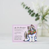 Pet Boutique Fancy Ragdoll Cat Visitekaartje (Staand voorkant)