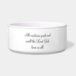 Pet Bowl art stijl ontwerp Voerbakje