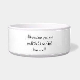 Pet Bowl art stijl ontwerp Voerbakje