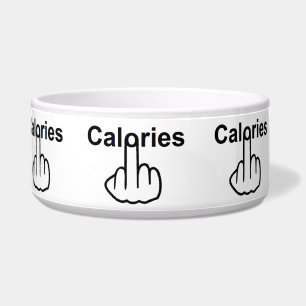 Pet Bowl Calories Flip Voerbakje