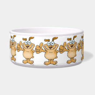 Pet Bowl/Dog Biedt duimen omhoog Voerbakje