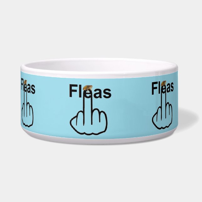 Pet Bowl Fleas Flip Voerbakje (Links)