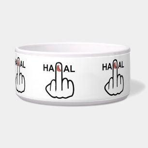 Pet Bowl Halal Flip Voerbakje