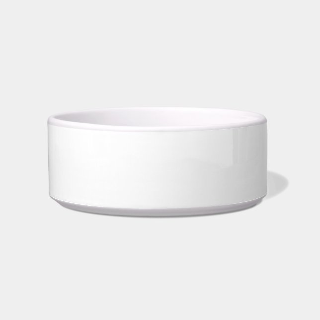 Pet Bowl met witte achtergrond Voerbakje (Voorkant)