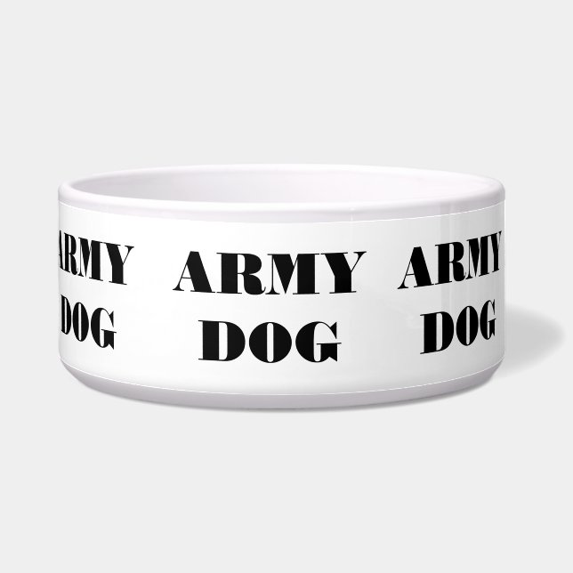 Pet Bowl Navy Dog Voerbakje (Links)