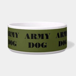 Pet Bowl Navy Dog Voerbakje