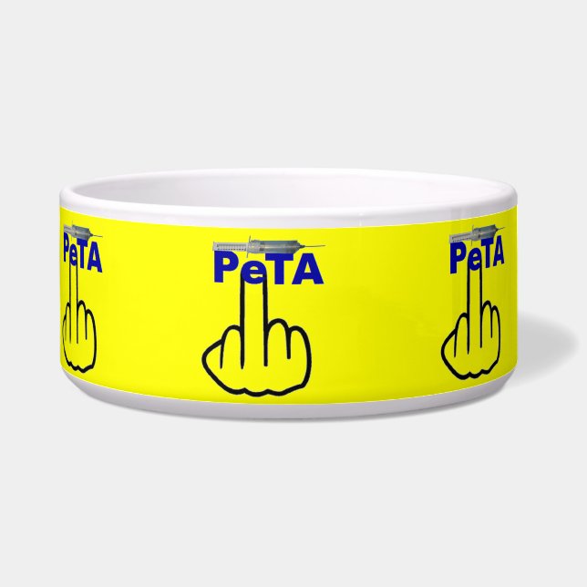 Pet Bowl Peta Flip Voerbakje (Links)