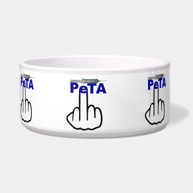Pet Bowl Peta Flip Voerbakje (Links)
