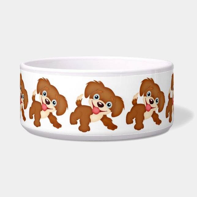 Pet Bowl/Puppy Voerbakje (Voorkant)