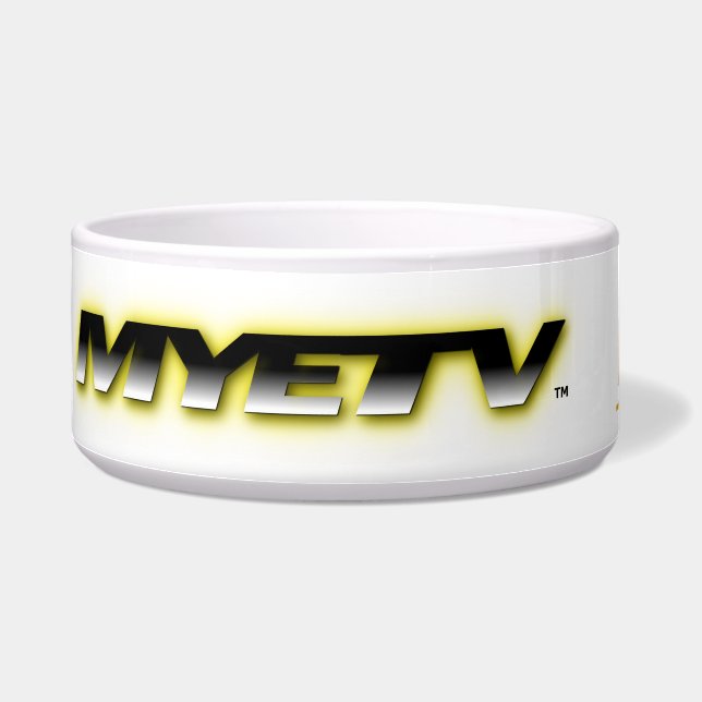 Pet Bowl van MYETV (Gepersonaliseerd) Voerbakje (Links)