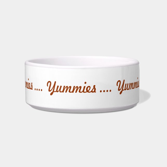 Pet bowl - Yummies Voerbakje (Voorkant)