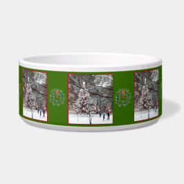 Pet Bowl'The KerstTree Voerbakje
