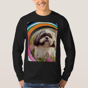Pet Breeds Shih Tzu Dog nu verkrijgbaar op een bre T-shirt