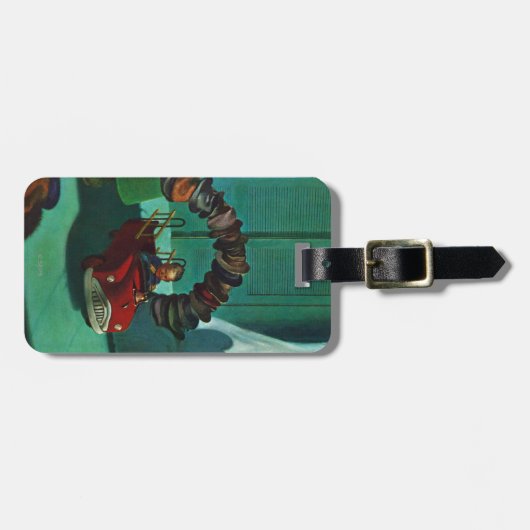 Pet Bridge Bagagelabel (Voorkant horizontaal)