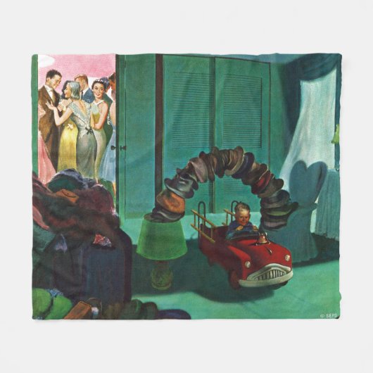 Pet Bridge Fleece Deken (Voorkant (Horizontaal))