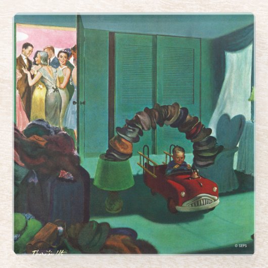 Pet Bridge Glazen Onderzetter (Voorkant)